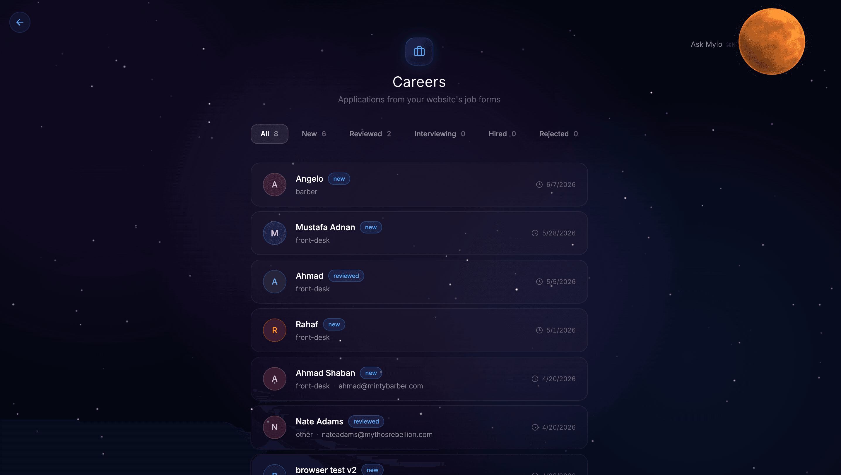 MythOS Pro careers